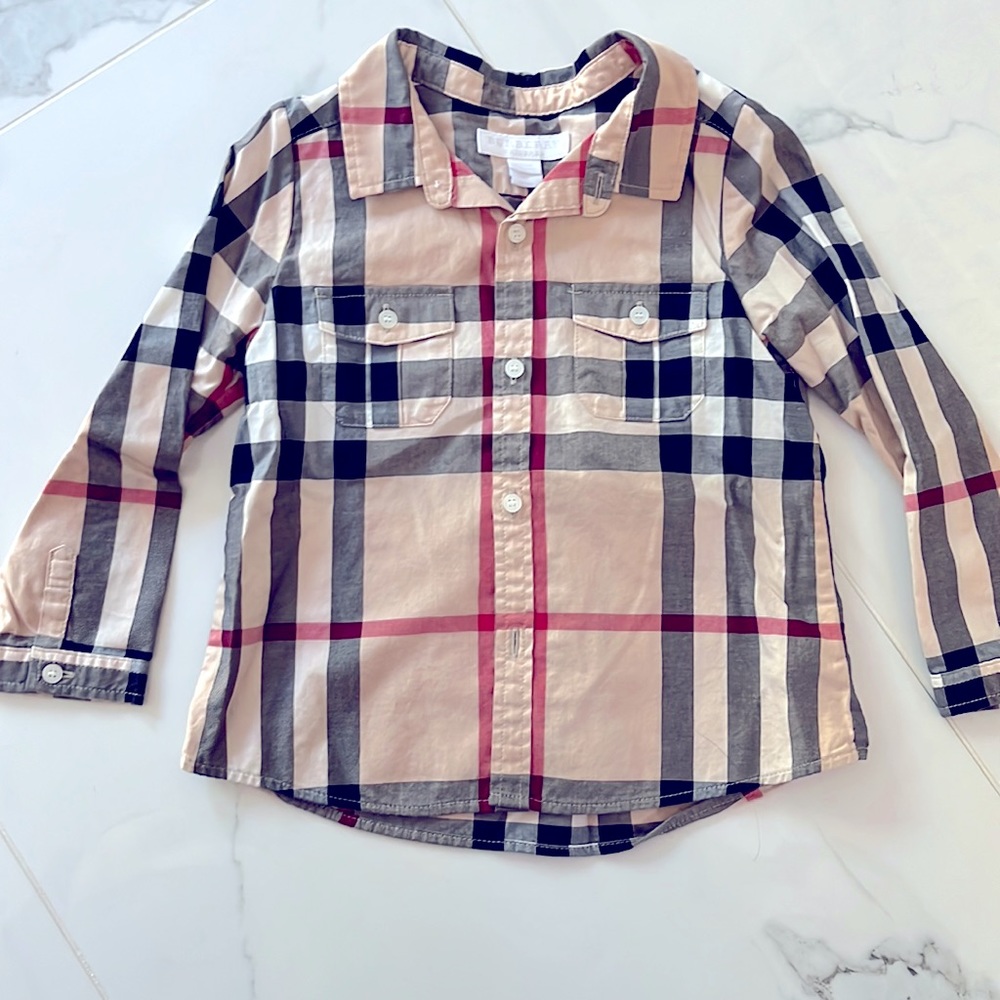 Burberry shirt size 2